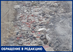 Грейдер проехал, а промоины остались, - морозовчанка об улице Тургенева Грейдер проехал, а промоины остались, - морозовчанка об улице Тургенева