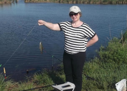 Морозовчанка участвовала в соревновании по спортивному рыболовству и получила медаль Морозовчанка участвовала в соревновании по спортивному рыболовству и получила медаль
