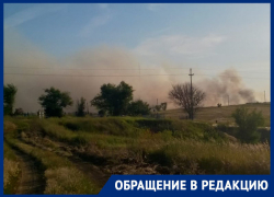 Дым был виден из соседнего района: Свалка в Морозовске снова загорелась Дым был виден из соседнего района: Свалка в Морозовске снова загорелась