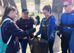 Студенты начали акцию "Сделаем Вместе Чище!" уборкой около лесопарковой зоны Морозовска Студенты начали акцию "Сделаем Вместе Чище!" уборкой около лесопарковой зоны Морозовска