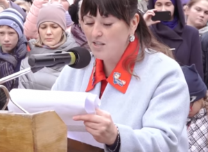 Написанное морозовчанкой в 1968 году послание прочли в городе Белове Написанное морозовчанкой в 1968 году послание прочли в городе Белове
