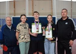Морозовчане заняли призовые места на соревнованиях по настольному теннису в слободе Кашары