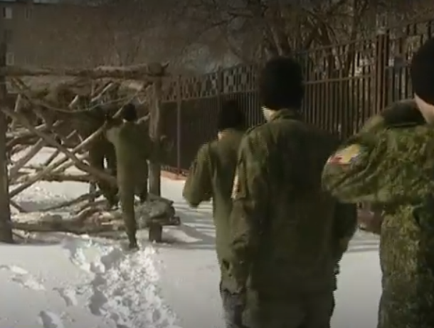 Сооруженная кадетами Морозовска полоса препятствий попала в сюжет теленовостей