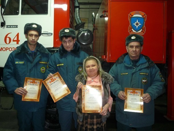 Названы шестеро лучших по профессии спасателей в пожарной части Морозовска