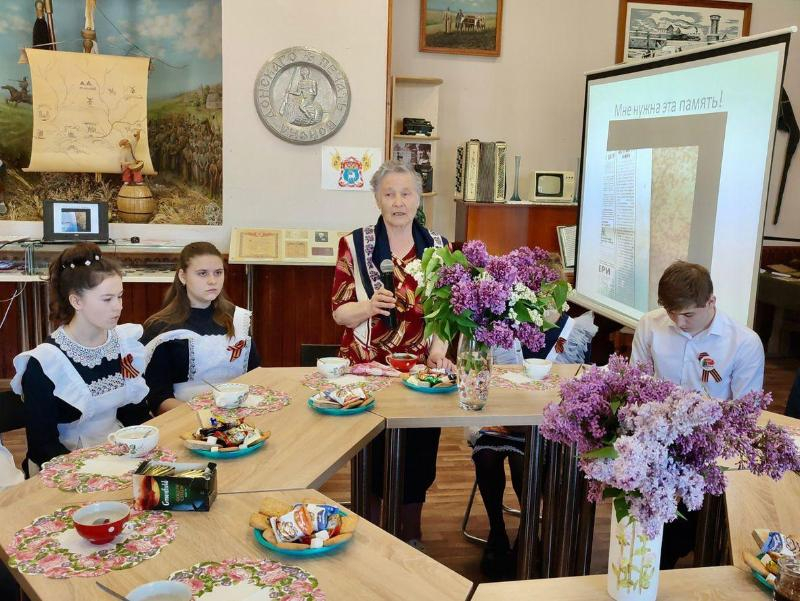 Круглый стол «Наследники Победы» провели в Морозовске в преддверии 9 мая