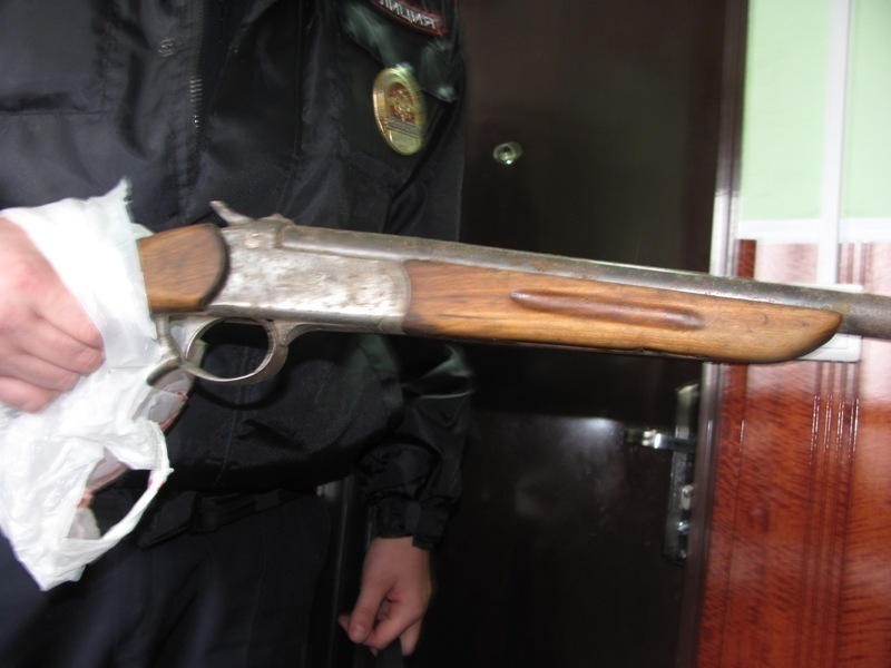 Полицейские изъяли обрез у жителя хутора Табунный