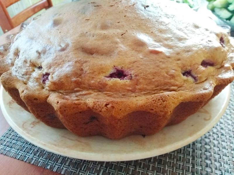 Рецепт ароматного пирога с малиной предложила корреспондент «Блокнот Морозовск»